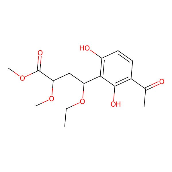 2D Structure of Aspergilate B