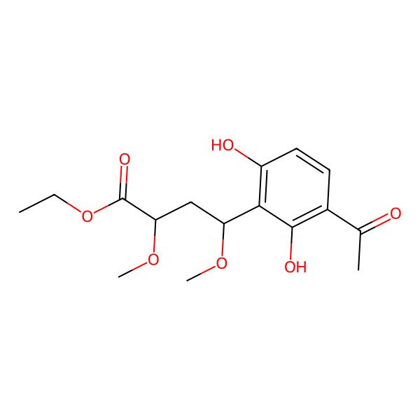 2D Structure of Aspergilate C