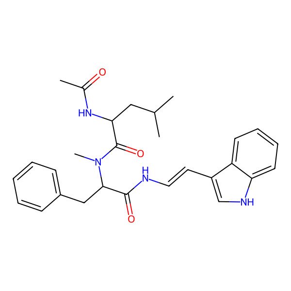 2D Structure of Aspergillamide B
