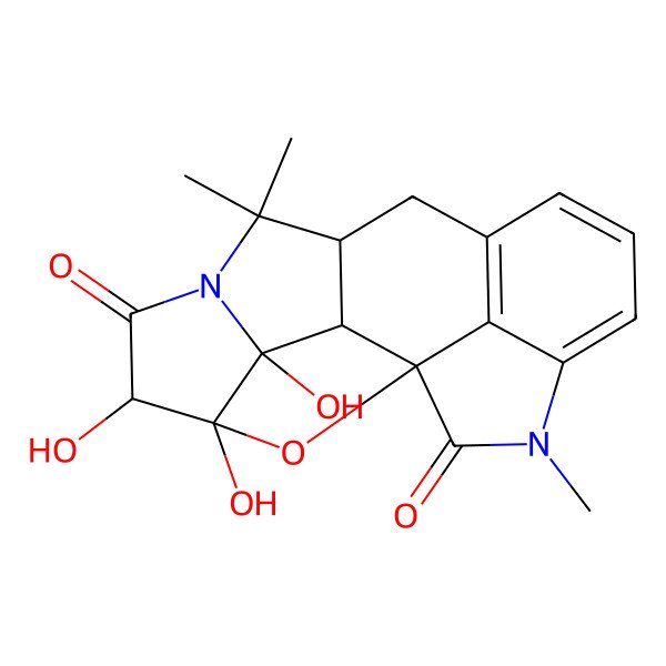 2D Structure of Aspergilline A