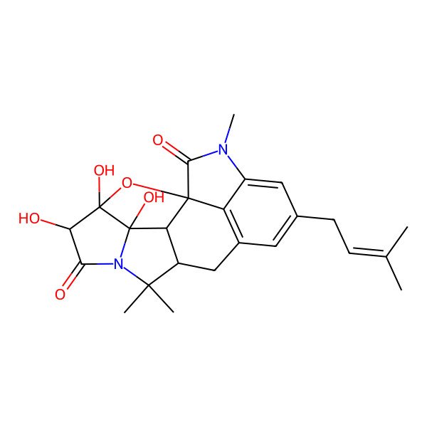 2D Structure of Aspergilline C