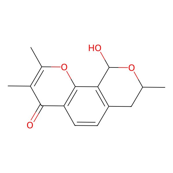 2D Structure of Aspergione B