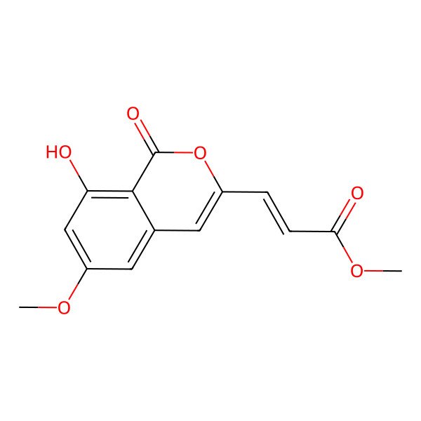 2D Structure of Aspergisocoumrin A