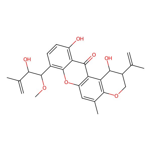 2D Structure of Aspergixanthone K
