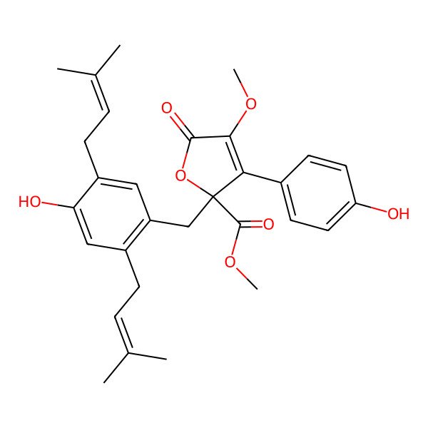 2D Structure of Asperlactone G