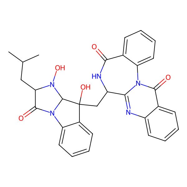 2D Structure of Asperlicin B