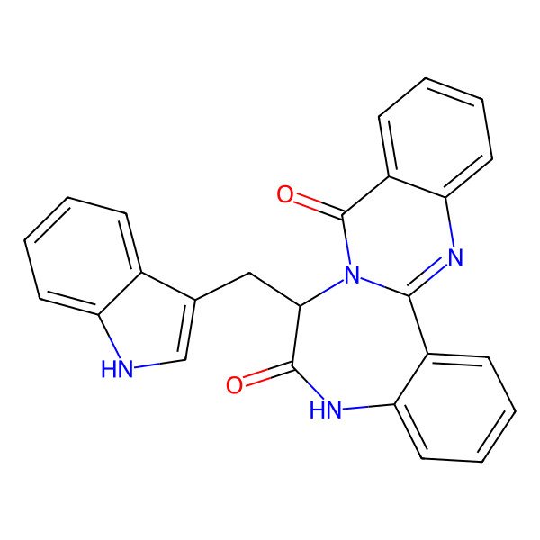 2D Structure of Asperlicin D