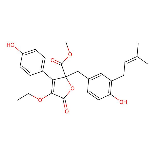 2D Structure of Aspernolide F