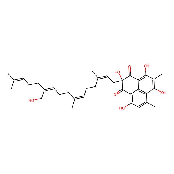 2D Structure of Asperphenalenone A