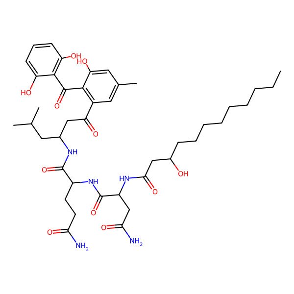 2D Structure of Asperphenin A