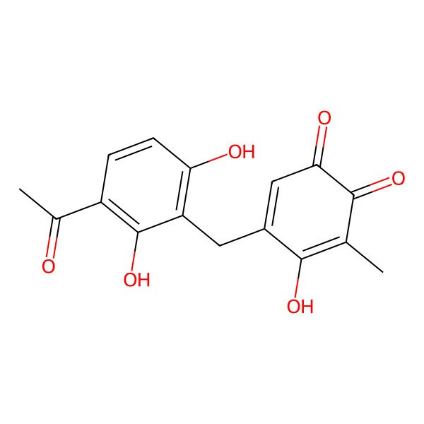 2D Structure of Asperphenone B