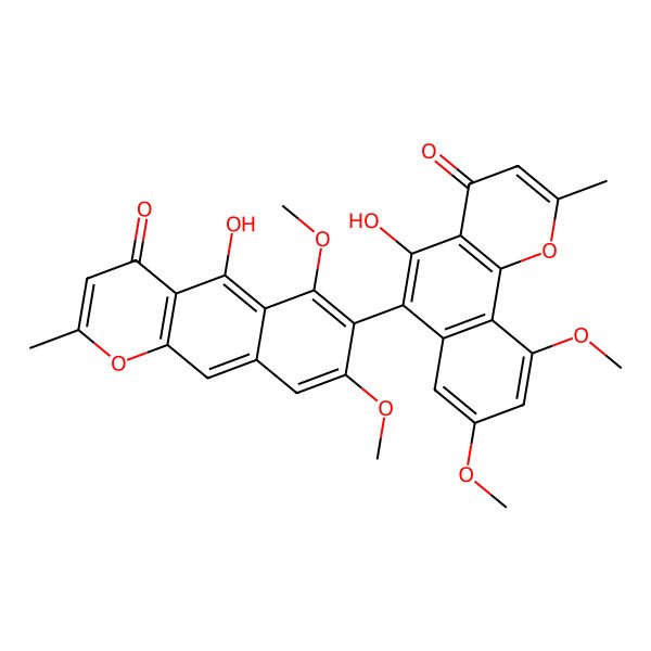 2D Structure of asperpyrone C