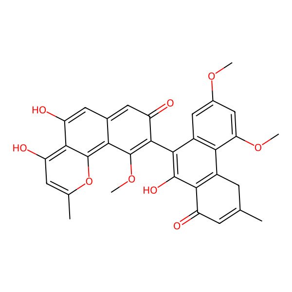 2D Structure of Asperpyrone E
