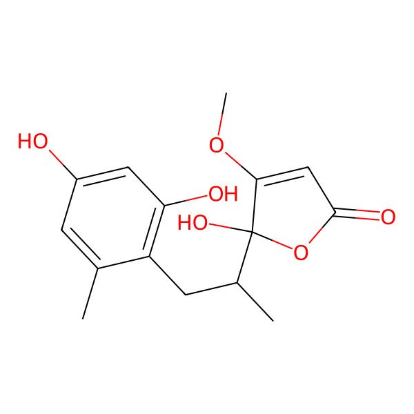 2D Structure of Aspersclerolide C