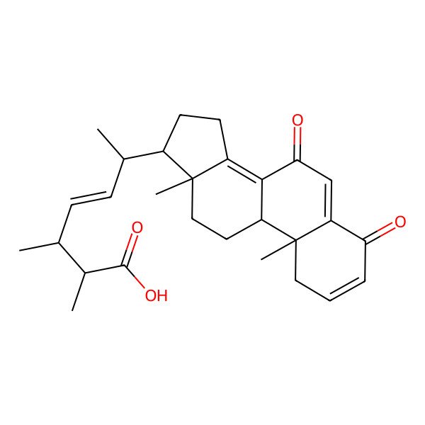 2D Structure of Aspersteroid A