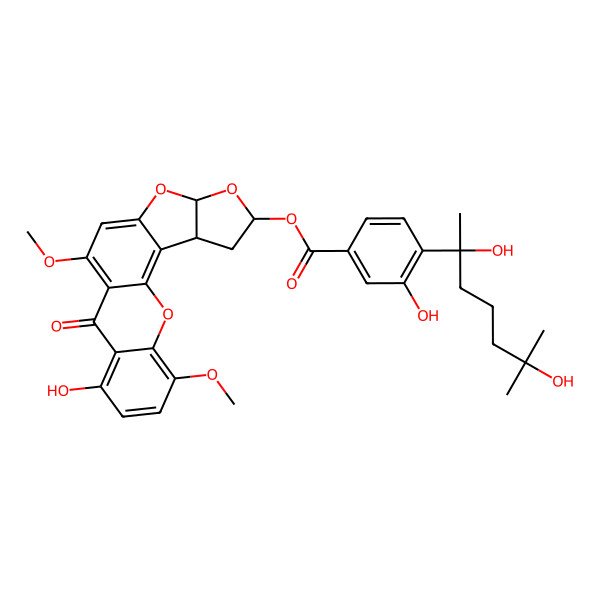 2D Structure of Aspertenol B