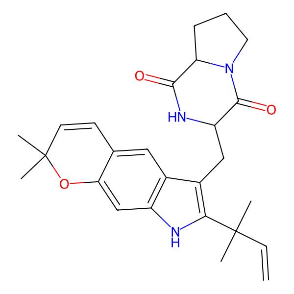 2D Structure of Asperversiamide F