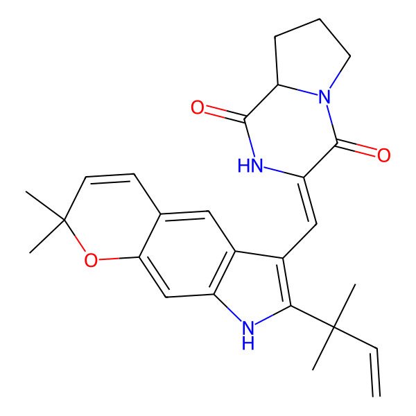 2D Structure of Asperversiamide G
