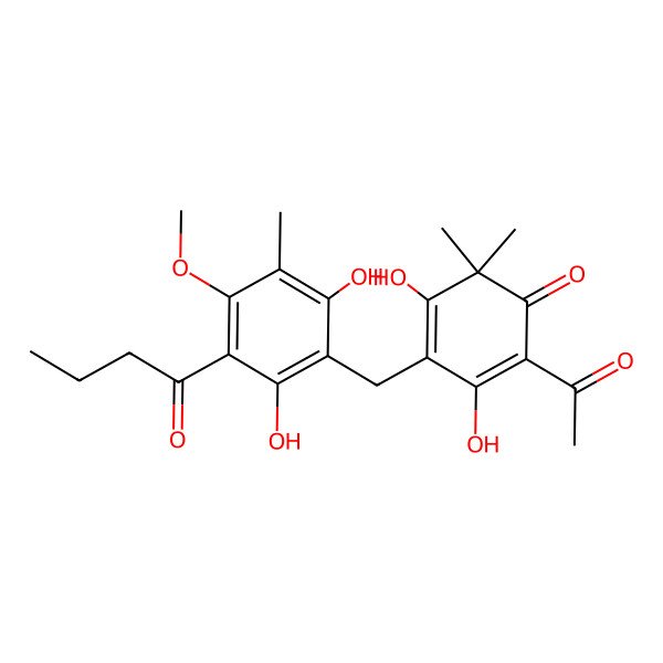 2D Structure of Aspidin AB 2D Structure of Aspidin AB