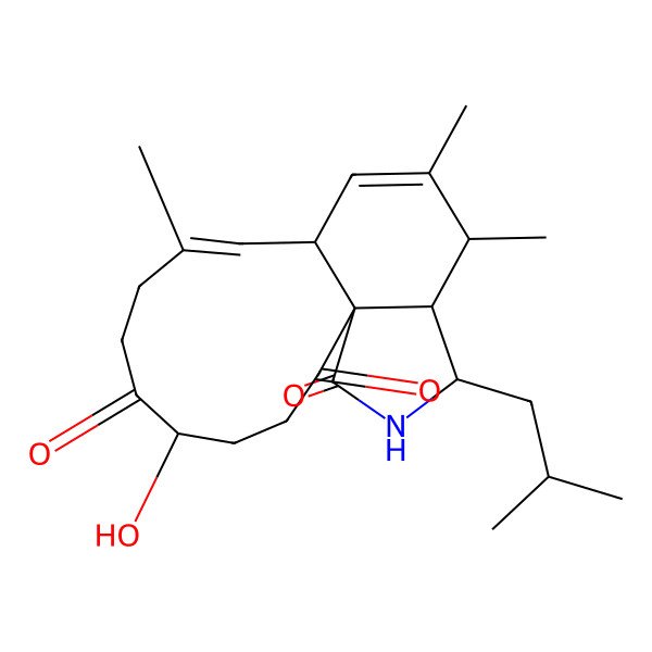 2D Structure of Aspochalasin M