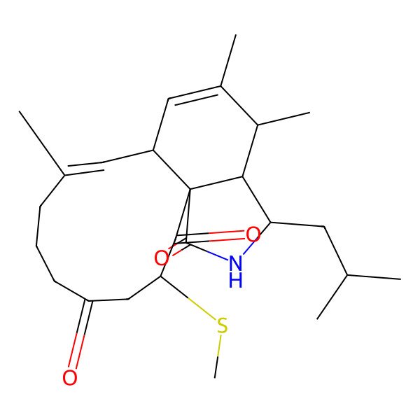 2D Structure of Aspochalasin V