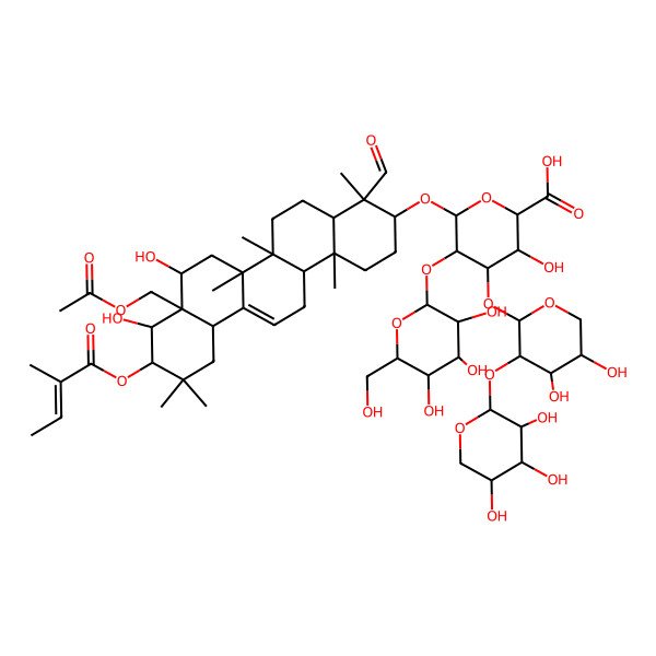 2D Structure of Assamsaponin C 2D Structure of Assamsaponin C