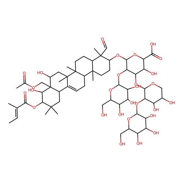 2D Structure of Assamsaponin I