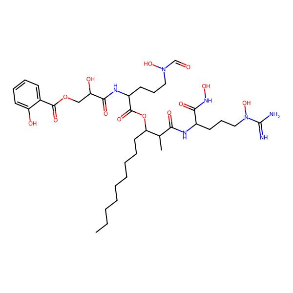 2D Structure of Asterobactin B
