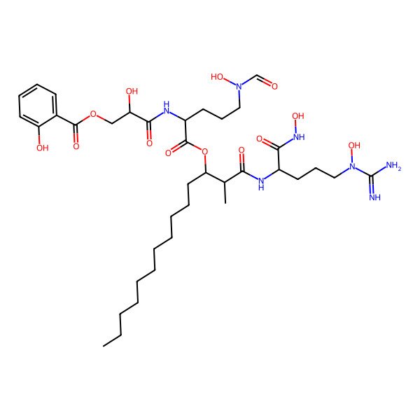 2D Structure of Asterobactin C