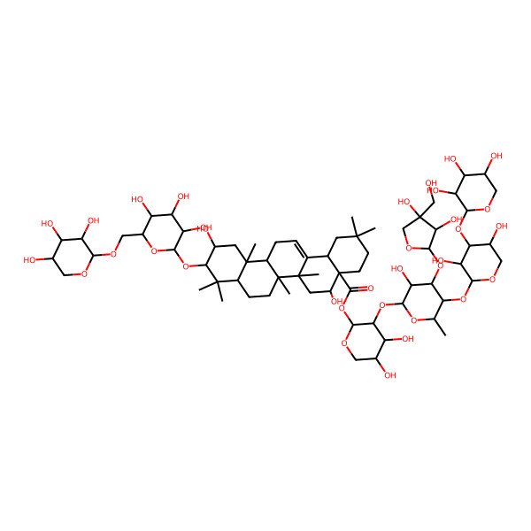 2D Structure of Astersaponin A