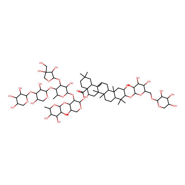 2D Structure of Astersaponin C 2D Structure of Astersaponin C