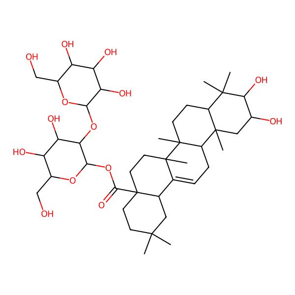 2D Structure of Asteryunnanoside D