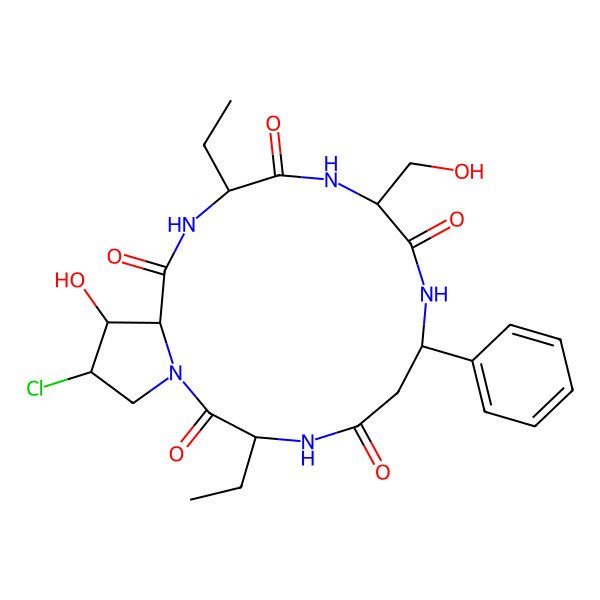 2D Structure of Astin I 2D Structure of Astin I