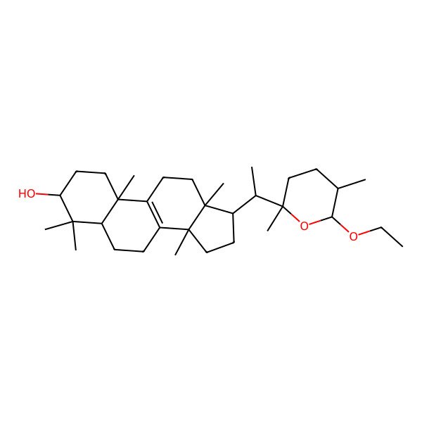 2D Structure of Astrakurkurol