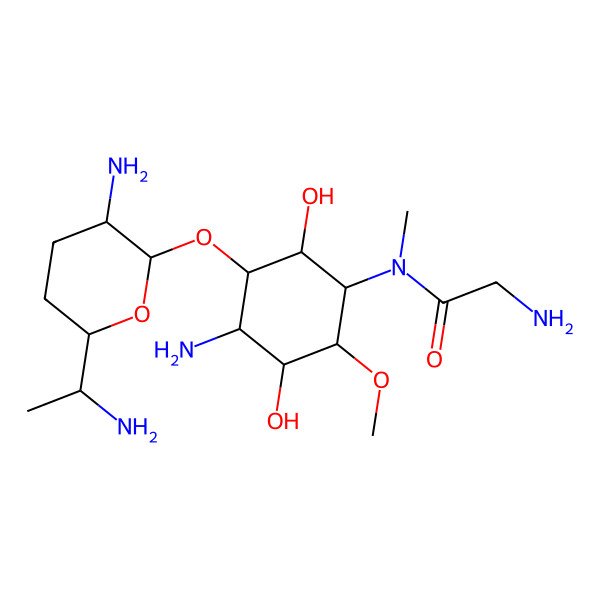 2D Structure of Astromicin