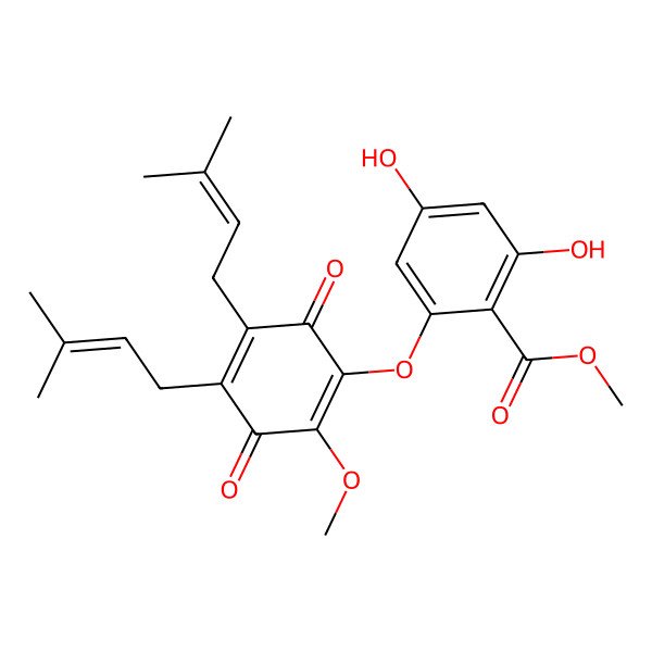 2D Structure of Atrovirinone