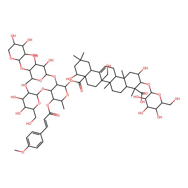 2D Structure of Atroximasaponin E2