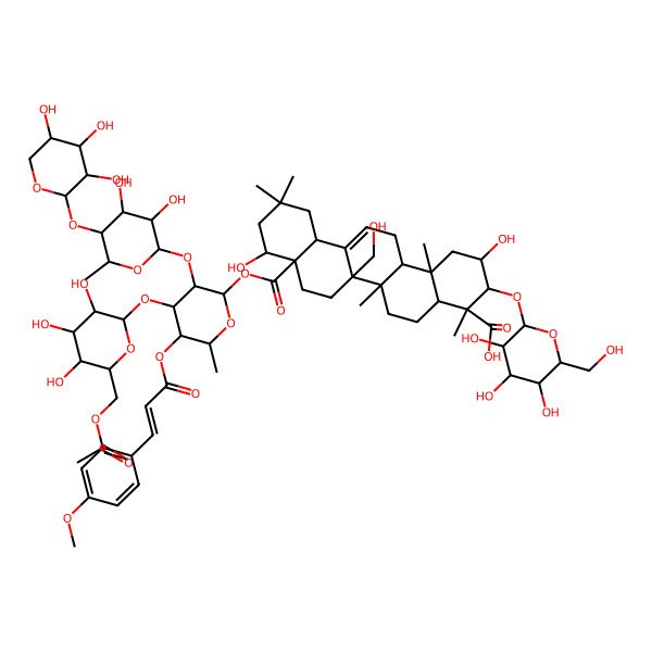 2D Structure of Atroximasaponin F2