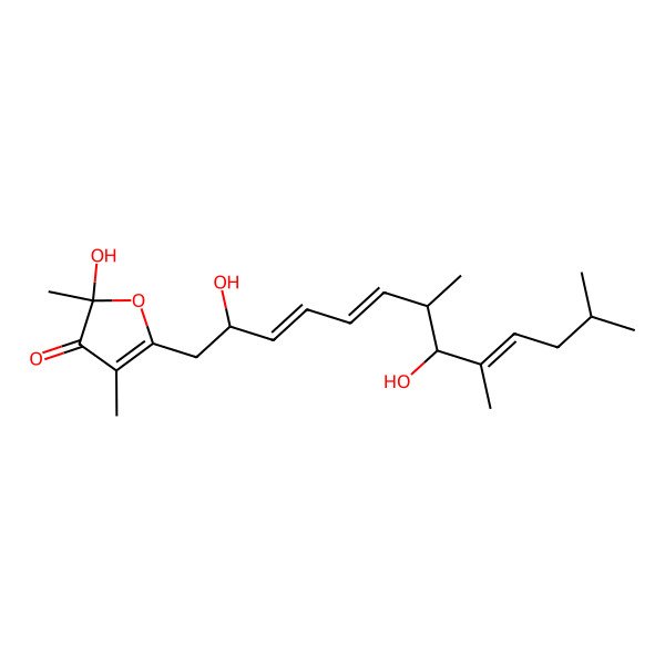 2D Structure of Aurafuron A