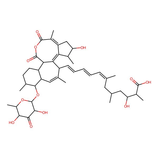 2D Structure of Aurantin b