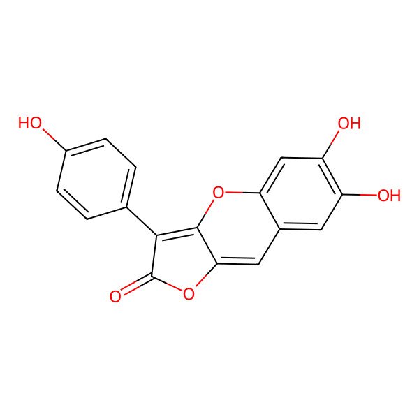 2D Structure of Aurantricholide B