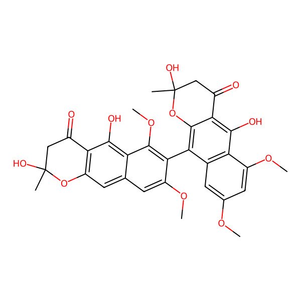 2D Structure of Aurasperone B