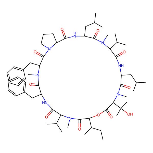 2D Structure of Aureobasidin I
