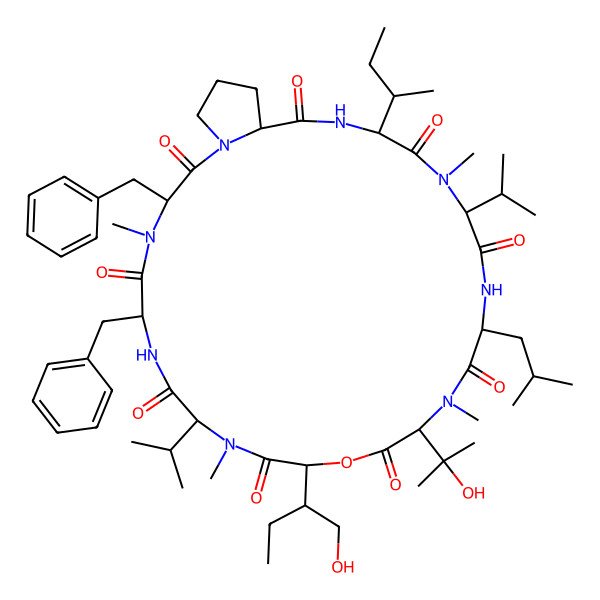 2D Structure of Aureobasidin S3
