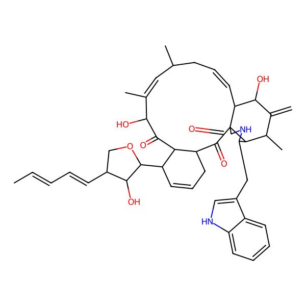 2D Structure of Aureochaeglobosin C