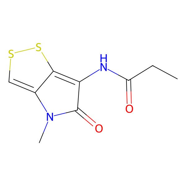 2D Structure of Aureothricin