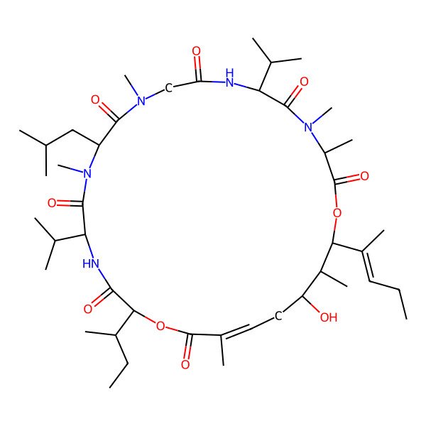 2D Structure of Aurilide A