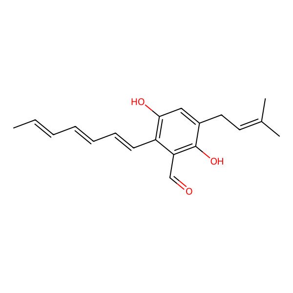 2D Structure of Auroglaucin