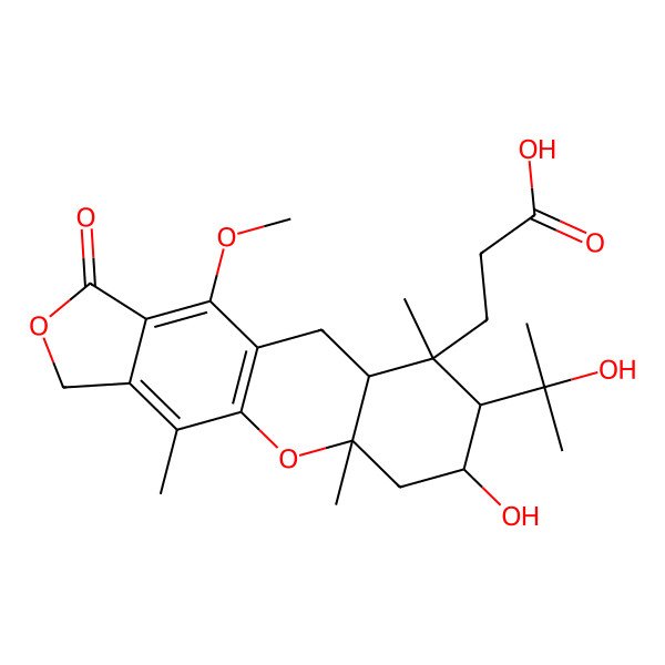 2D Structure of Austalide H acid