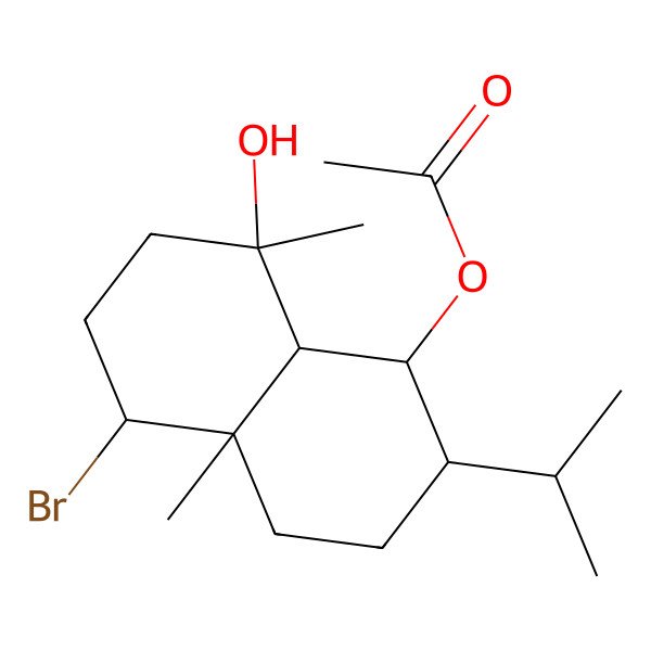 2D Structure of Austradiol acetate